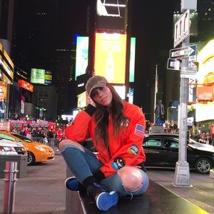 NASA Patched Bomber Jacket